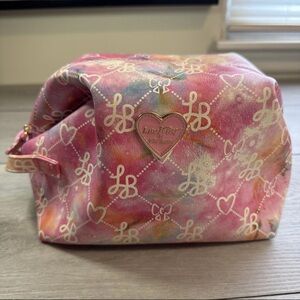 Luv Betsey Pink and Orange and Pink Cosmetic Bag